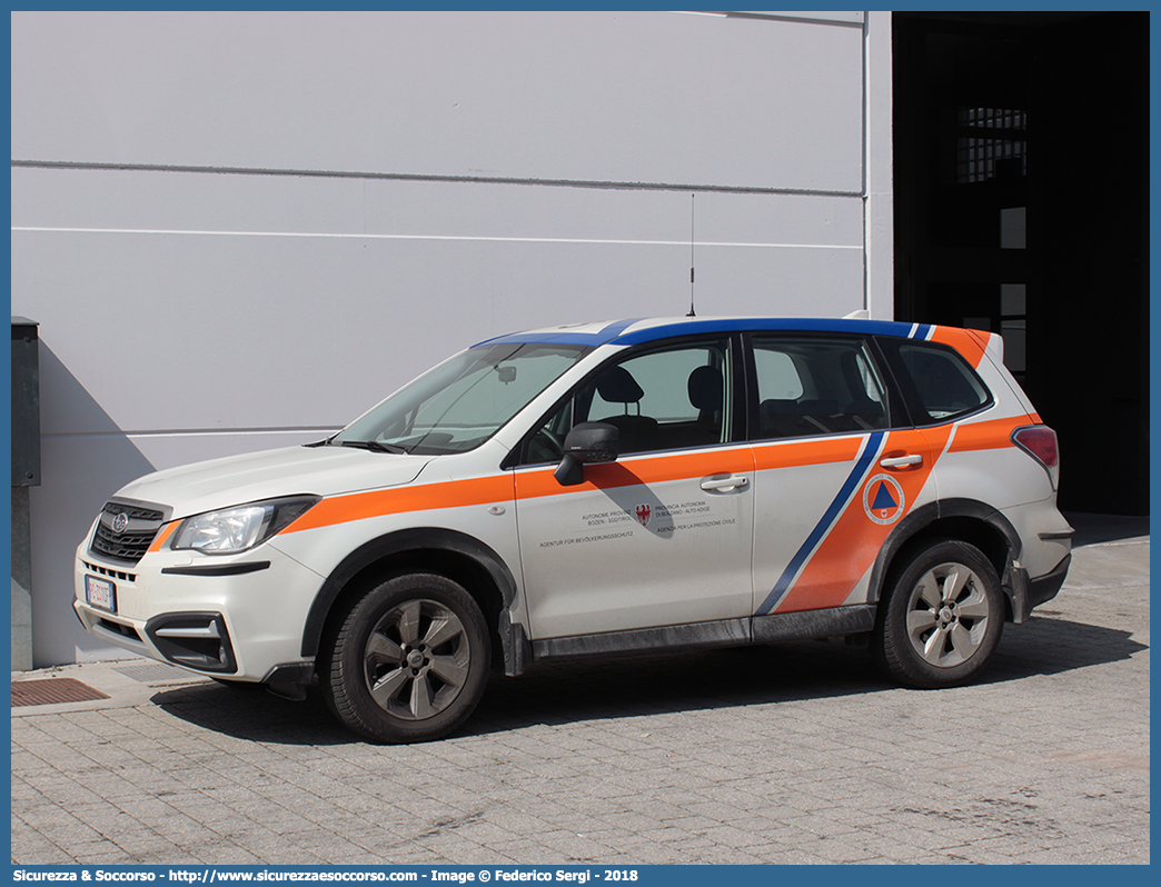 PC ZS10F
Protezione Civile - Zivilshütz
Subaru Forester VI serie
Parole chiave: PC;ZS;Protezione;Civile;Zivilshütz;Subaru;Forester