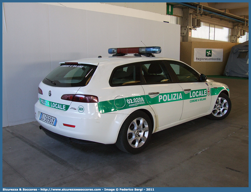 -
Polizia Locale
Comune di Milano
Alfa Romeo 159 Sportwagon
Parole chiave: PL;P.L.;PM;P.M.;Polizia;Locale;Municipale;Milano;Alfa Romeo;159;Sportwagon