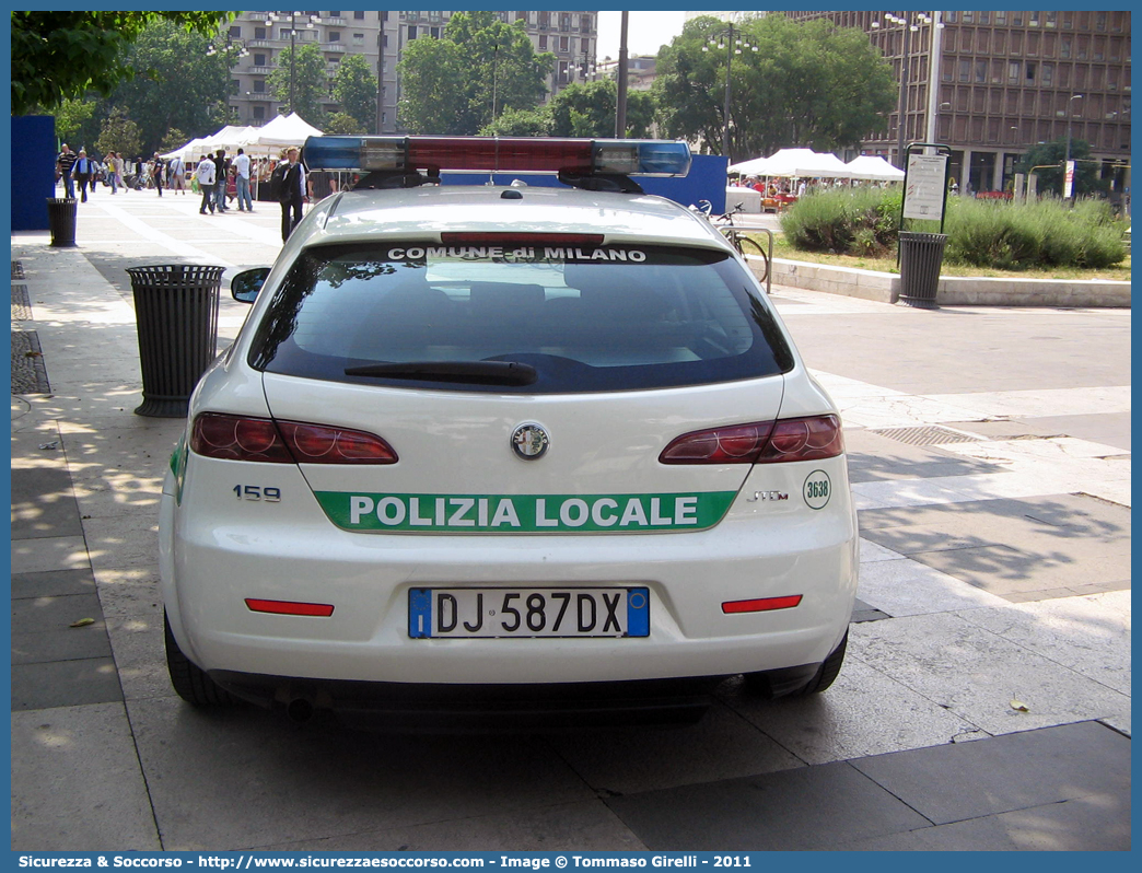 -
Polizia Locale
Comune di Milano
Alfa Romeo 159 Sportwagon
Parole chiave: PL;P.L.;PM;P.M.;Polizia;Locale;Municipale;Milano;Alfa Romeo;159;Sportwagon