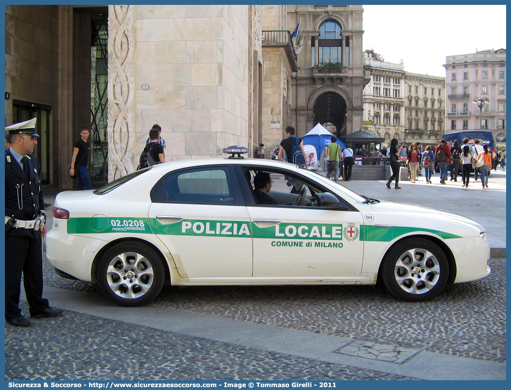 -
Polizia Locale
Comune di Milano
Alfa Romeo 159
Parole chiave: PL;P.L.;PM;P.M.;Polizia;Locale;Municipale;Milano;Alfa Romeo;159