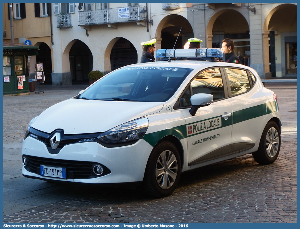 -
Polizia Locale
Comune di Casale Monferrato
Renault Clio VI serie
Parole chiave: PL;P.L.;PM;P.M.;Polizia;Locale;Municipale;Casale Monferrato;Renault;Clio