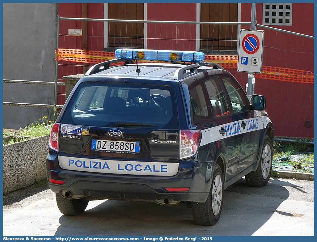 -
Polizia Locale
dei Castelli
Subaru Forester V serie
Parole chiave: PL;P.L.;PM;P.M.;Polizia;Locale;Municipale;dei;Castelli;Montecchio Maggiore;Brendola;Subaru;Forester