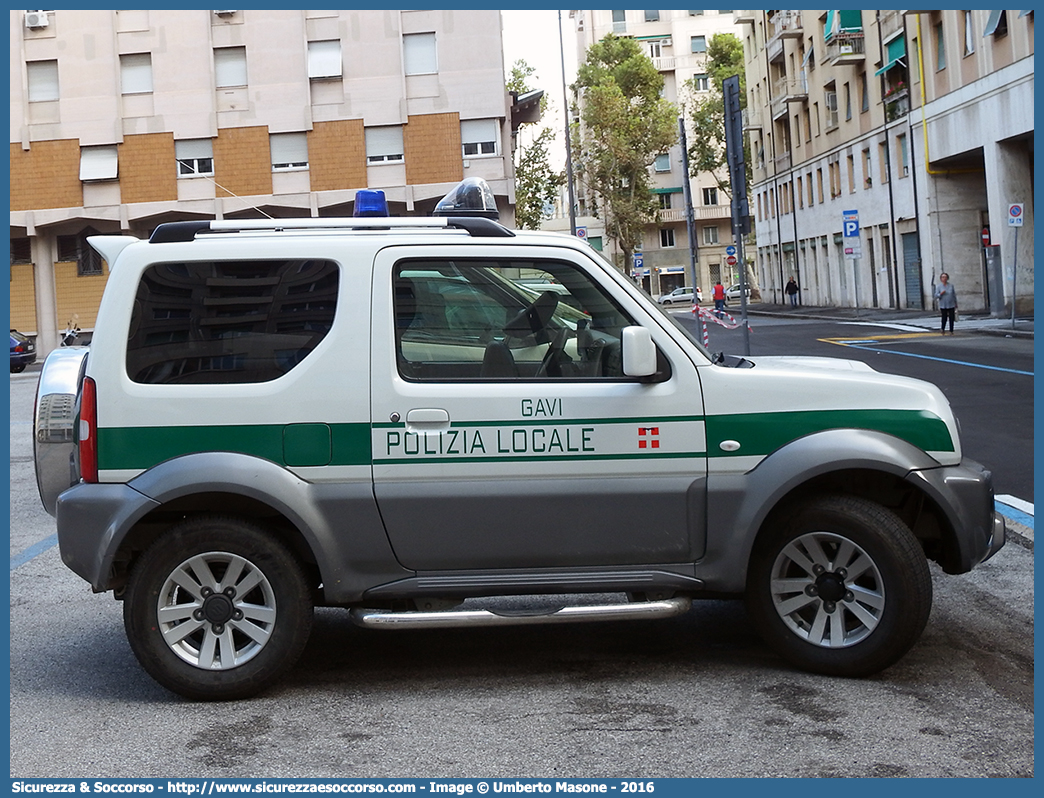 -
Polizia Locale
Comune di Gavi
Suzuki Jimny
Parole chiave: PL;P.L.;PM;P.M.;Polizia;Locale;Municipale;Gavi;Suzuki;Jimny