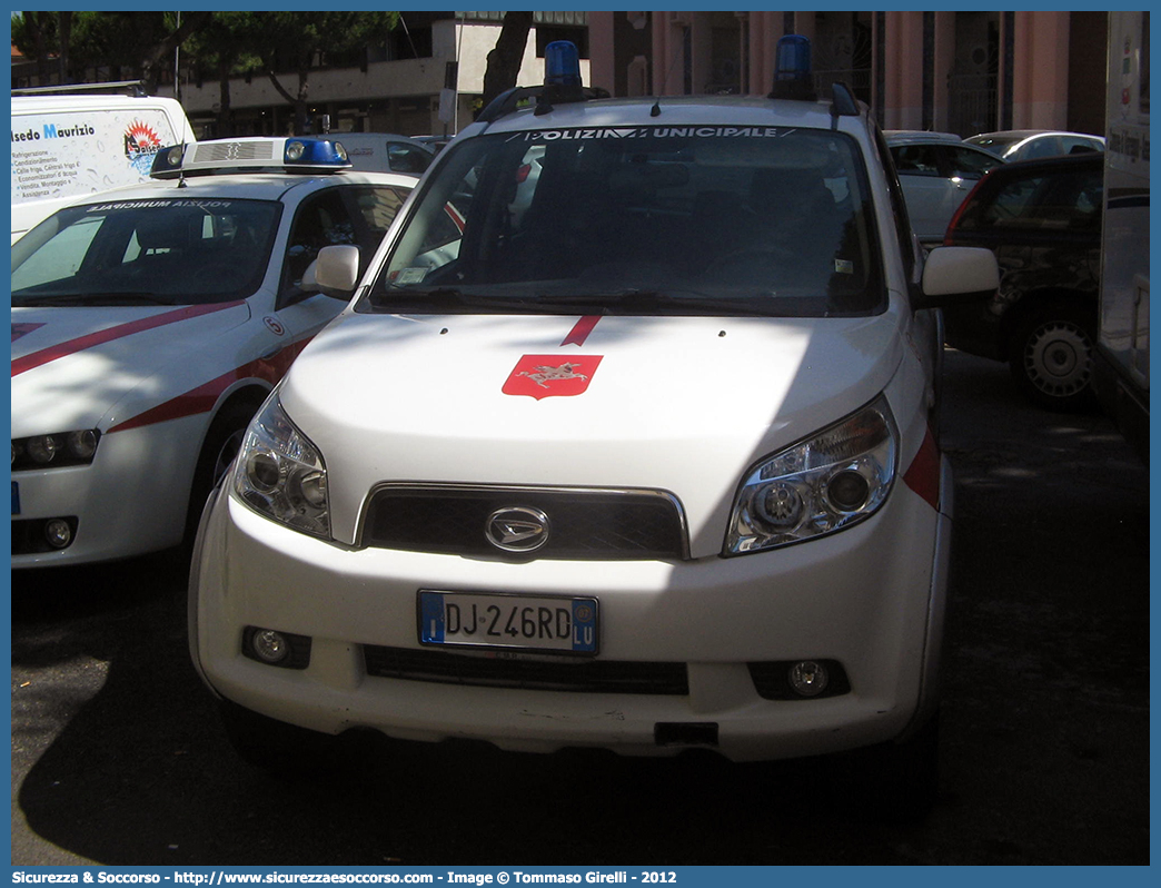 -
Polizia Municipale
Comune di Viareggio
Daihatsu Terios III serie
Parole chiave: PL;P.L.;PM;P.M.;Polizia;Locale;Municipale;Viareggio;Daihatsu;Terios