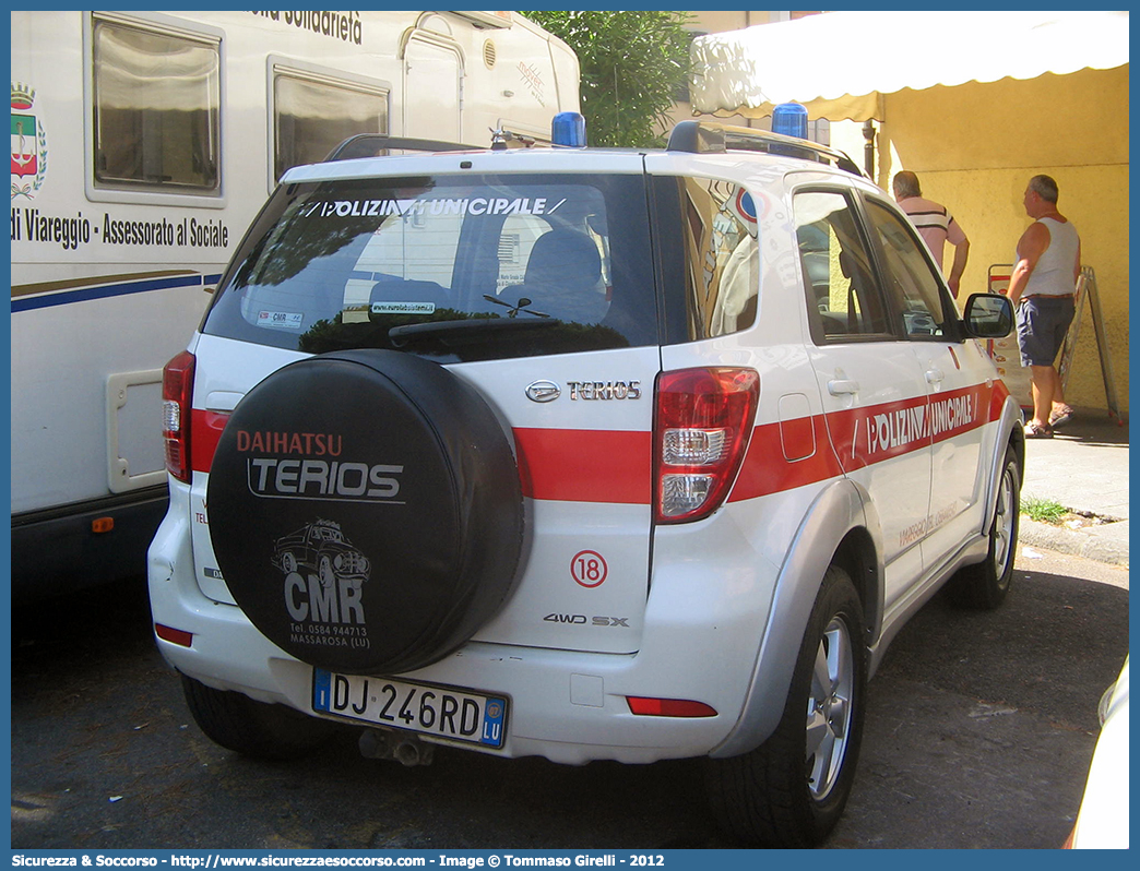 -
Polizia Municipale
Comune di Viareggio
Daihatsu Terios III serie
Parole chiave: PL;P.L.;PM;P.M.;Polizia;Locale;Municipale;Viareggio;Daihatsu;Terios