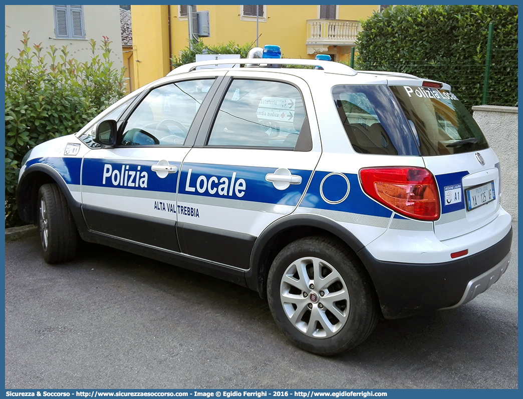 Polizia Locale YA125AF
Polizia Locale
Unione Comuni
Alta Val Trebbia
Fiat Sedici II serie
Parole chiave: PL;P.L.;PM;P.M.;Polizia;Locale;Municipale;Fascia;Fontanigorda;Gorreto;Montebruno;Propata;Rondanina;Rovegno;Alta;Val Trebbia;Fiat;Sedici