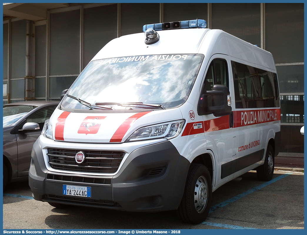 Polizia Locale YA244AG
Polizia Municipale
Comune di Livorno
Fiat Ducato III serie restyling
Parole chiave: PL;P.L.;PM;P.M.;Polizia;Locale;Municipale;Livorno;Fiat;Ducato;YA244AG;YA 244 Ag