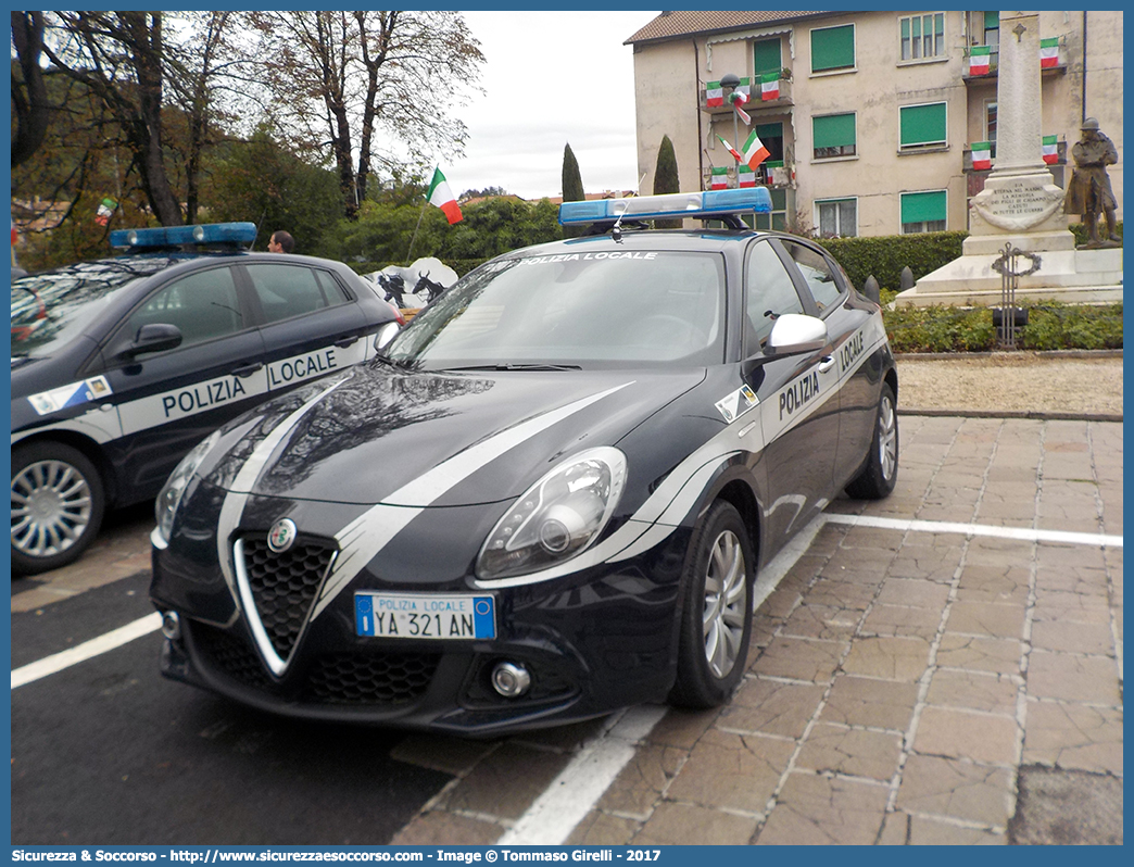 Polizia Locale YA321AN
Polizia Locale
Comune di Arzignano
Alfa Romeo Nuova Giulietta I serie II restyling
Parole chiave: PL;P.L.;PM;P.M.;Polizia;Locale;Municipale;Arzignano;Alfa;Romeo;Nuova;Giulietta