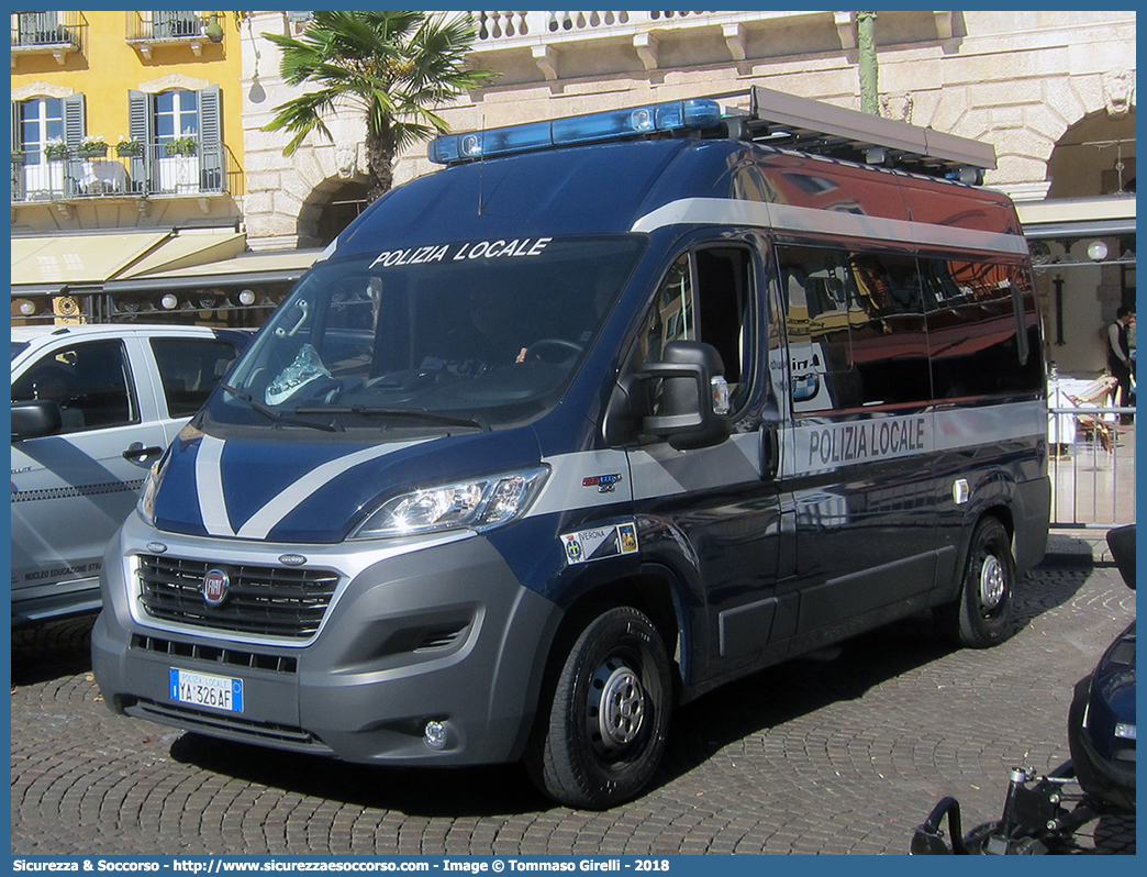 Polizia Locale YA326AF
Polizia Locale
Comune di Verona
Fiat Ducato III serie restyling
Parole chiave: PL;P.L.;PM;P.M.;Polizia;Locale;Municipale;Verona;Fiat;Ducato;X290