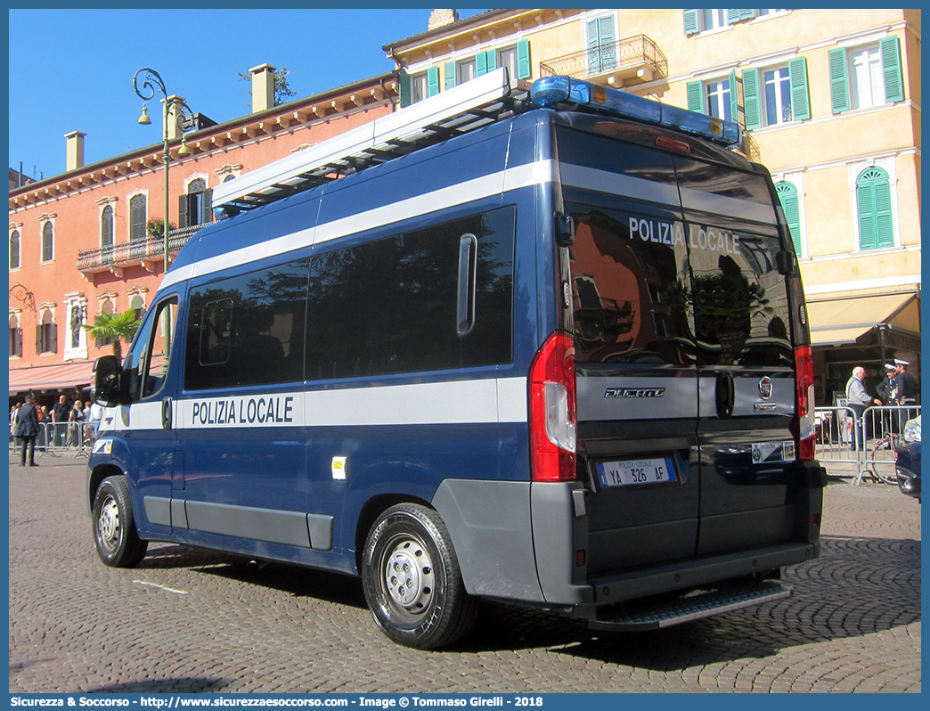 Polizia Locale YA326AF
Polizia Locale
Comune di Verona
Fiat Ducato III serie restyling
Parole chiave: PL;P.L.;PM;P.M.;Polizia;Locale;Municipale;Verona;Fiat;Ducato;X290