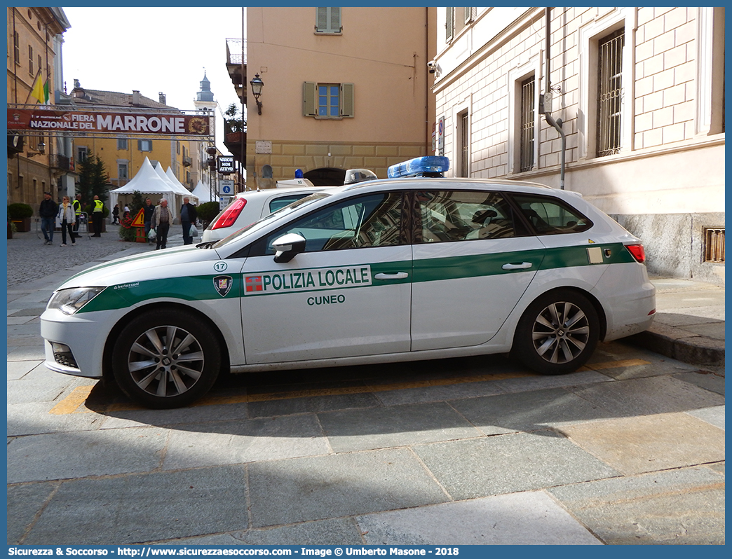 Polizia Locale YA537AM
Polizia Locale
Comune di Cuneo
Seat Leon Station Wagon III serie
Allestitore Bertazzoni S.r.l.
Parole chiave: PL;P.L.;PM;P.M.;Polizia;Locale;Municipale;Cuneo;Seat;Leon;Station;Wagon;Bertazzoni