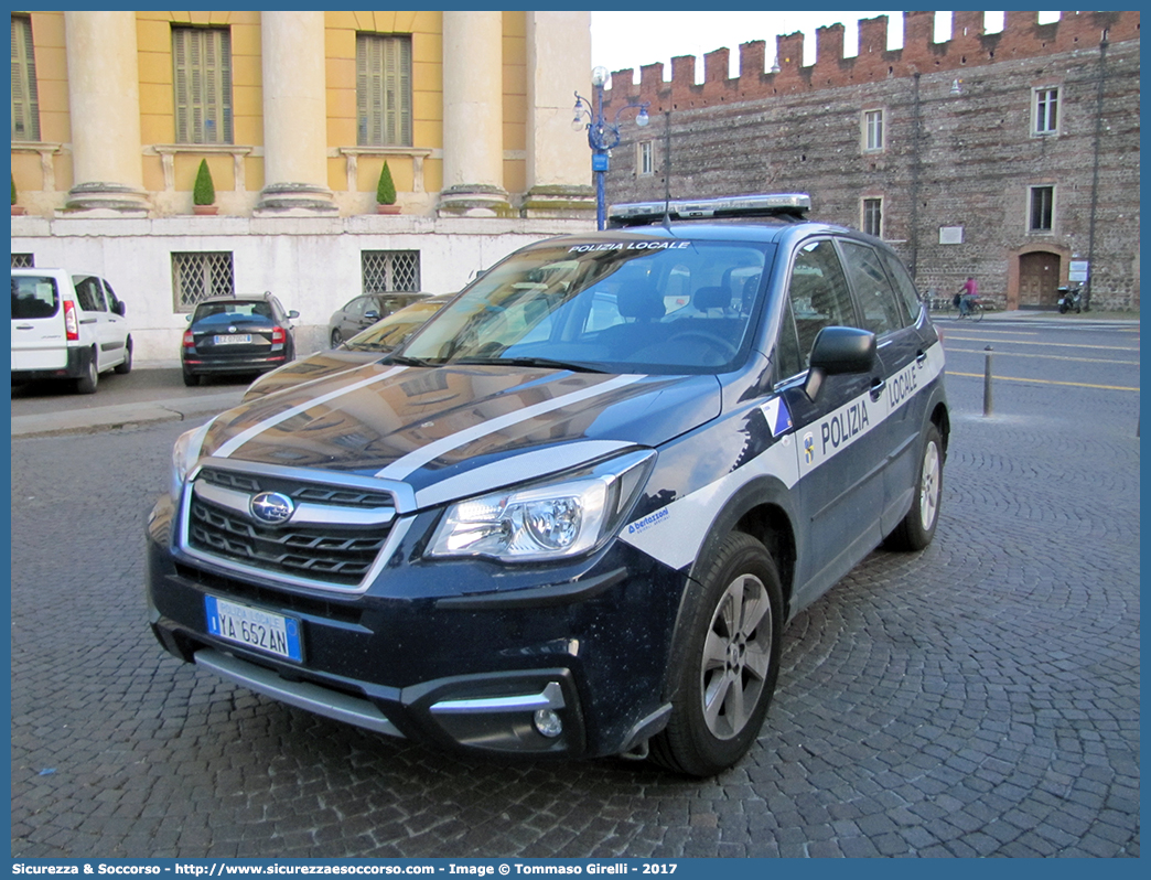 Polizia Locale YA652AN
Polizia Locale
Comune di Verona
Subaru Forester VI serie restyling
Allestitore Bertazzoni S.r.l.
Parole chiave: PL;P.L.;PM;P.M.;Polizia;Locale;Municipale;Verona;Subaru;Forester;Bertazzoni