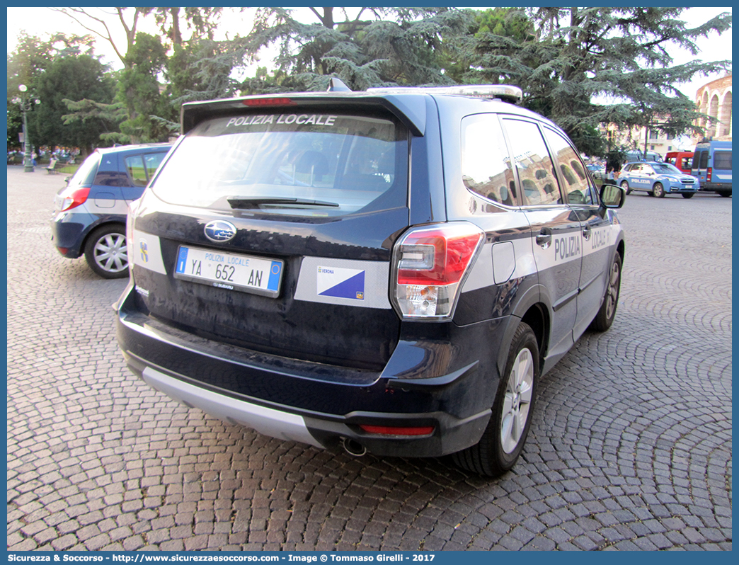 Polizia Locale YA652AN
Polizia Locale
Comune di Verona
Subaru Forester VI serie restyling
Allestitore Bertazzoni S.r.l.
Parole chiave: PL;P.L.;PM;P.M.;Polizia;Locale;Municipale;Verona;Subaru;Forester;Bertazzoni