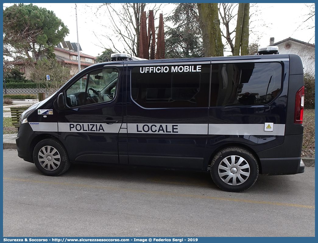 Polizia Locale YA676AF
Polizia Locale
Comune di Marcon
Opel Vivaro II serie
Allestitore Bertazzoni S.r.l.
Parole chiave: PL;PM;P.L.;P.M.;Polizia;Locale;Municipale;Marcon;Opel;Vivaro;Bertazzoni