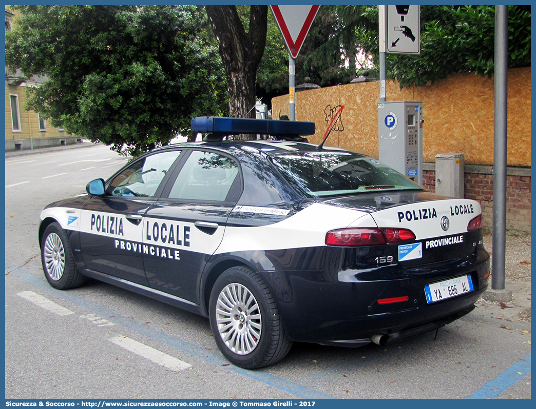 Polizia Locale YA686AL
Polizia Provinciale
Provincia di Treviso
Alfa Romeo 159
Parole chiave: PL;P.L.;Polizia;Provinciale;Treviso;Alfa;Romeo;159