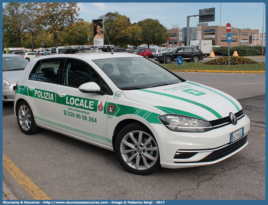 Polizia Locale YA779AL
Polizia Locale
Comune di Montichiari
Volkswagen Golf VII serie restyling
Allestitore ALL.V.iN. S.r.l.
Parole chiave: PL;PM;P.L.;P.M.;Polizia;Locale;Municipale;Montichiari;Volkswagen;Golf;ALL.V.iN.;AllViN