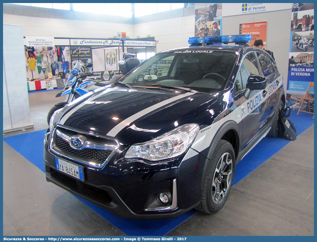 Polizia Locale YA845AM
Polizia Locale
Comune di Verona
Subaru XV I serie restyling
Allestitore Bertazzoni S.r.l.
Parole chiave: PL;P.L.;PM;P.M.;Polizia;Locale;Municipale;Verona;Subaru;XV;Bertazzoni