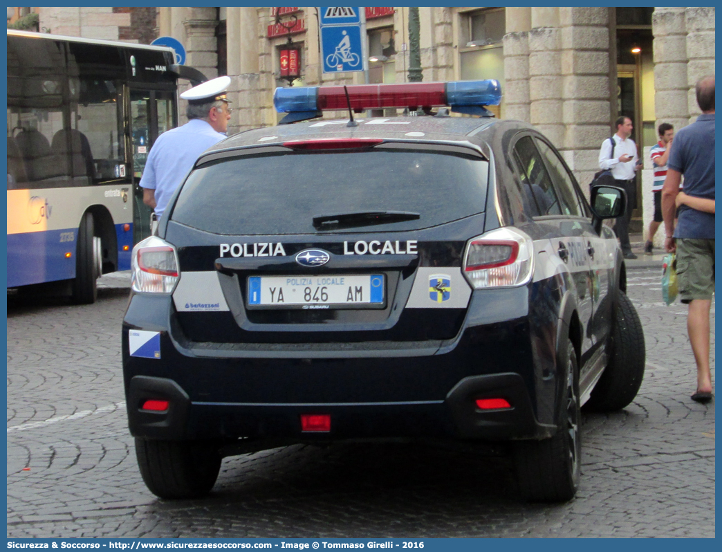 Polizia Locale YA846AM
Polizia Locale
Comune di Verona
Subaru XV I serie restyling
Allestitore Bertazzoni S.r.l.
Parole chiave: PL;P.L.;PM;P.M.;Polizia;Locale;Municipale;Verona;Subaru;XV;Bertazzoni