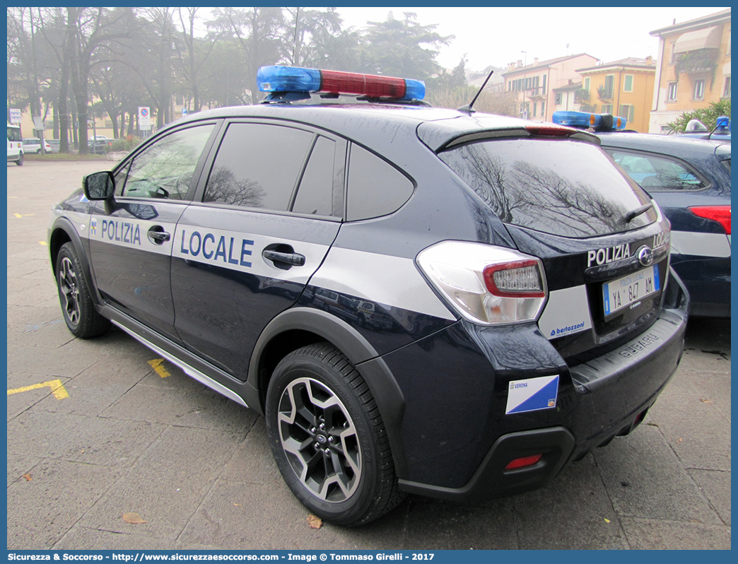 Polizia Locale YA847AM
Polizia Locale
Comune di Verona
Subaru XV I serie restyling
Allestitore Bertazzoni S.r.l.
Parole chiave: PL;P.L.;PM;P.M.;Polizia;Locale;Municipale;Verona;Subaru;XV;Bertazzoni