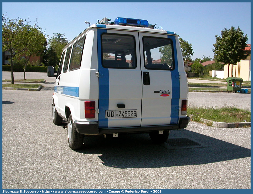 -
Polizia Comunale
Comune di Codroipo
Fiat Talento
Parole chiave: PL;P.L.;PM;P.M.;Polizia;Locale;Municipale;Comunale;Codroipo;Fiat;Talento