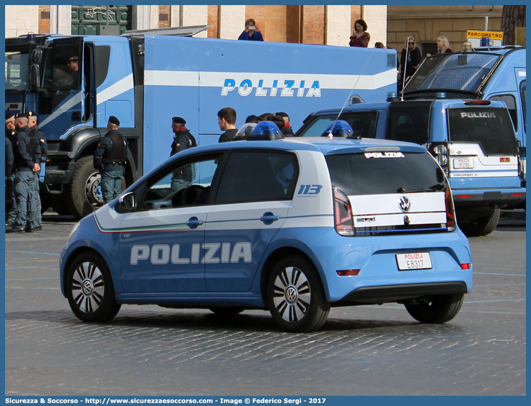 Polizia E8317
Polizia di Stato
Volkswagen e-Up
Allestitore Nuova Carrozzeria Torinese S.r.l
Parole chiave: P.S.;PS;Polizia;di;Stato;Volkswagen;e-Up;up;nct;nuova;carrozzeria;torinese