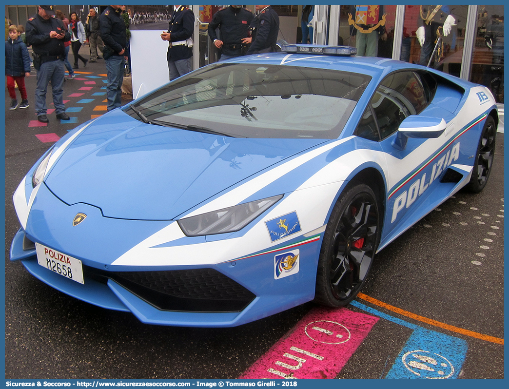 Polizia M2658
Polizia di Stato
Polizia Stradale
Lamborghini Huracán LP 610-4
(I variante)
Parole chiave: PS;P.S.;Polizia;di;Stato;Stradale;Lamborghini;Huracán;LP 610-4