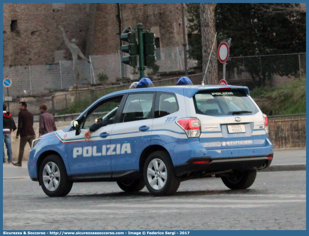 Polizia M2662
Polizia di Stato
Artificieri Antisabotaggio
Subaru Forester VI serie
Parole chiave: PS;P.S.;Polizia;di;Stato;Artificieri;Antisabotaggio;Subaru;Forester