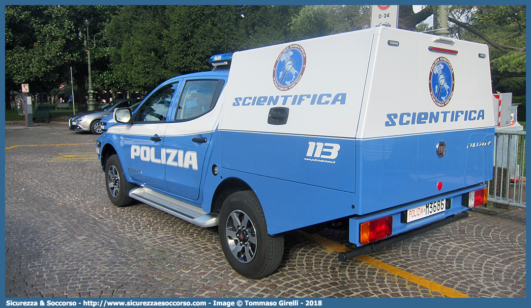 Polizia M3686
Polizia di Stato
Polizia Scientifica
Fiat Fullback
Allestitore Nuova Carrozzeria Torinese S.r.l.
Parole chiave: PS;P.S.;Polizia;di;Stato;Scientifica;Fiat;Fullback;NCT;Nuova;Carrozzeria;Torinese