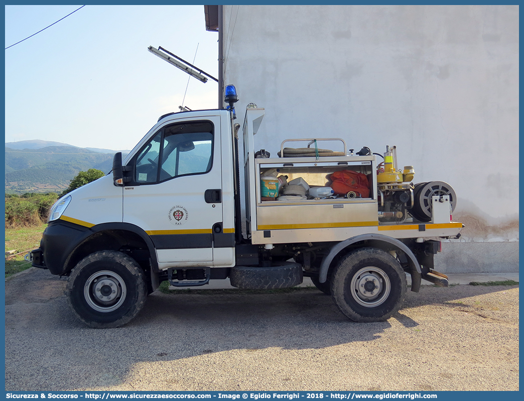 -
Ente Foreste della Sardegna
Iveco Daily 55S17W IV serie
Allestitore Amatori S.r.l.
Parole chiave: Ente;Foreste;Sardegna;Iveco;Daily;55S17W;Amatori