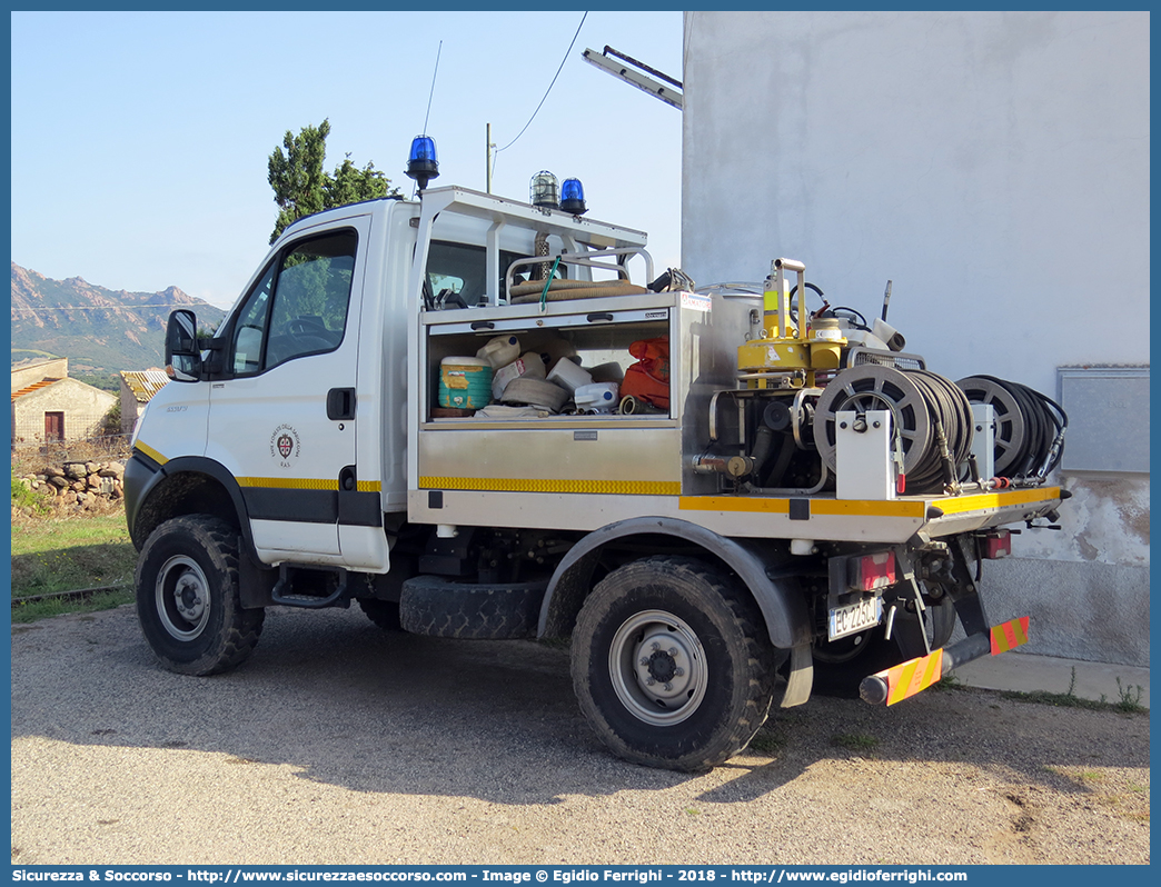 -
Ente Foreste della Sardegna
Iveco Daily 55S17W IV serie
Allestitore Amatori S.r.l.
Parole chiave: Ente;Foreste;Sardegna;Iveco;Daily;55S17W;Amatori