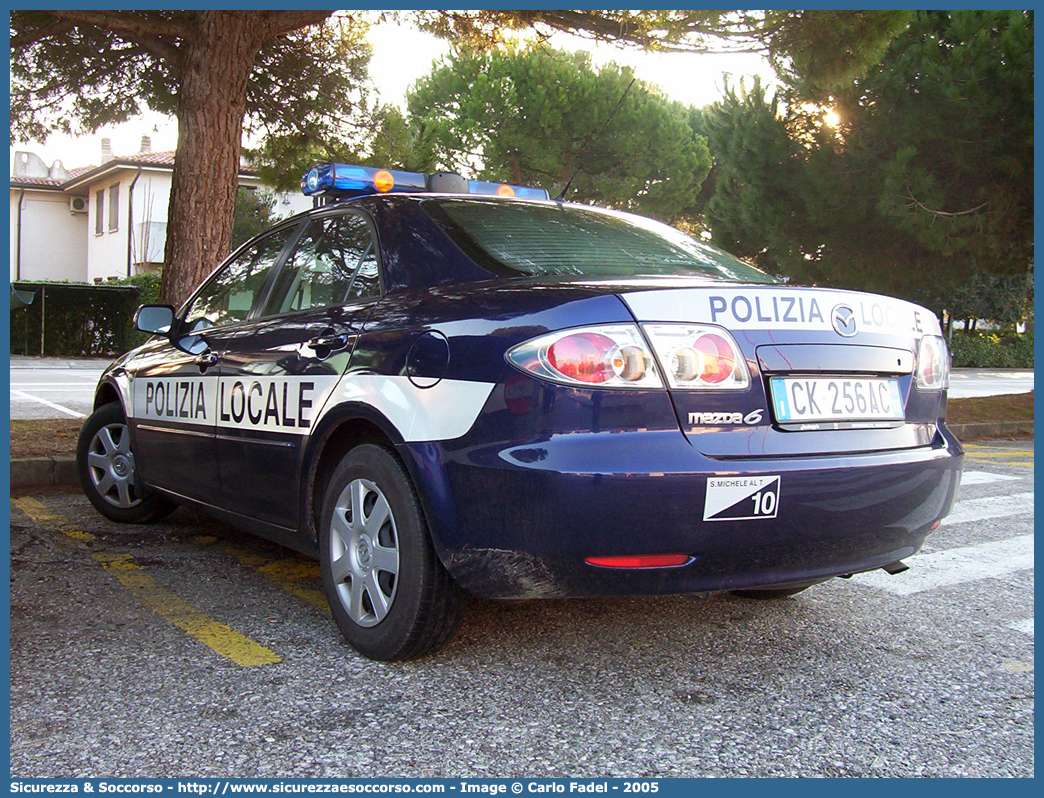 -
Polizia Locale
Comune di San Michele al Tagliamento
Mazda 6 I serie
Parole chiave: PL;P.L.;PM;P.M.;Polizia;Locale;Municipale;San;Michele;al;Tagliamento;Mazda;6