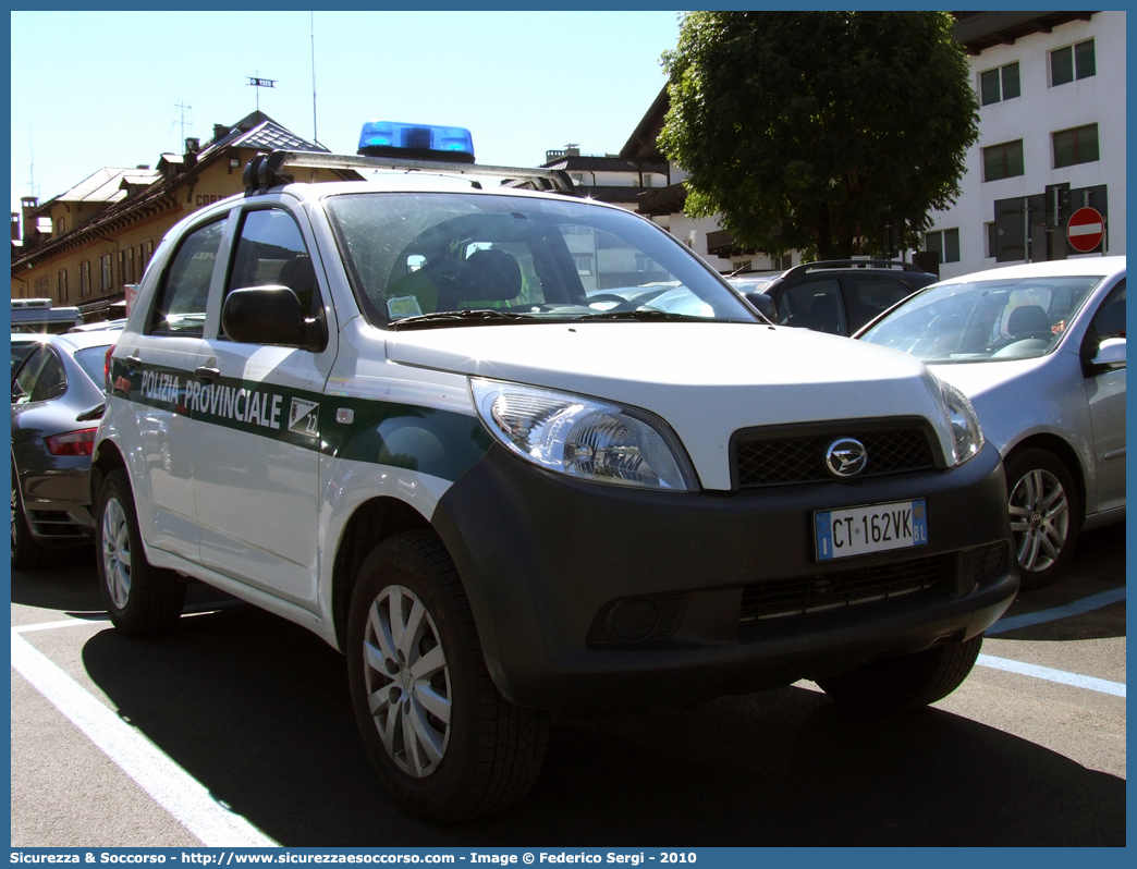 -
Polizia Provinciale
Provincia di Belluno
Daihatsu Terios III serie
Parole chiave: PL;P.L.;Polizia;Locale;Provinciale;Belluno;Daihatsu;Terios