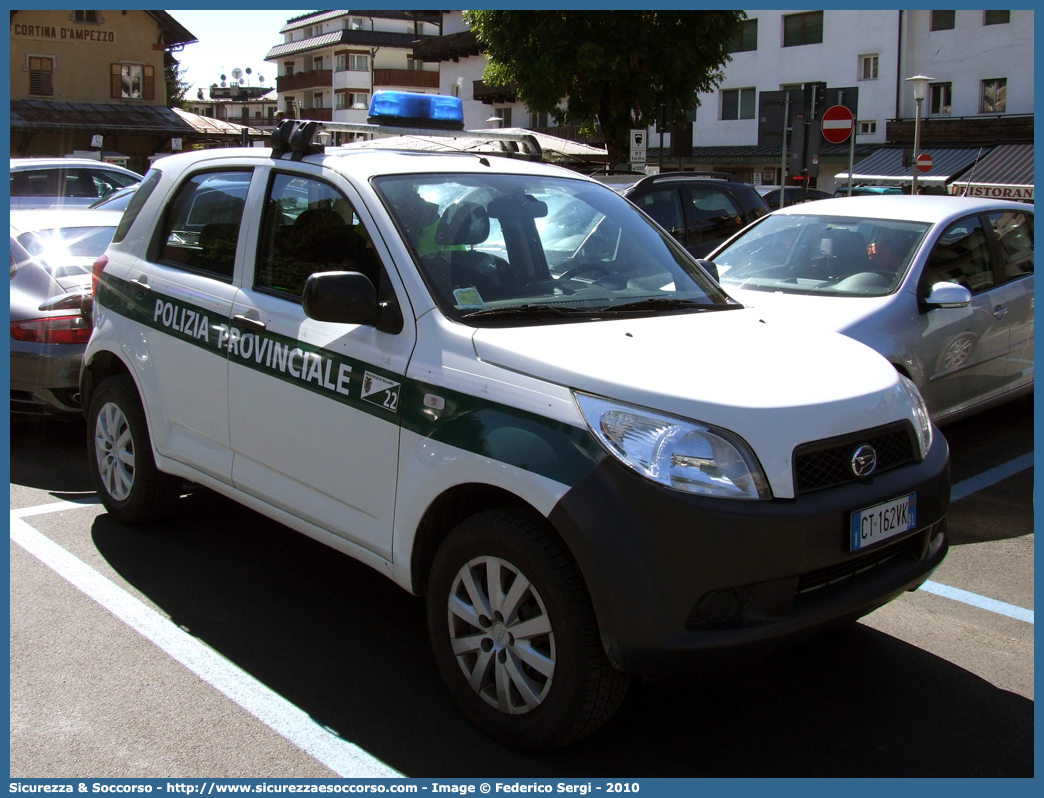 -
Polizia Provinciale
Provincia di Belluno
Daihatsu Terios III serie
Parole chiave: PL;P.L.;Polizia;Locale;Provinciale;Belluno;Daihatsu;Terios