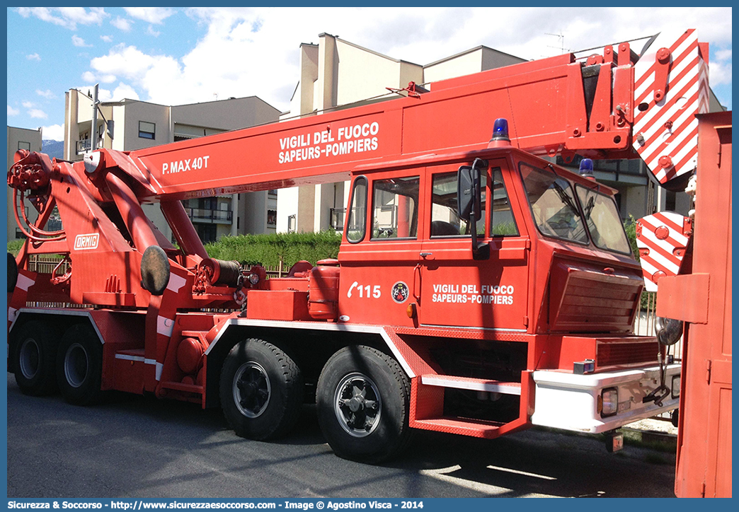 VF 12093
Vigili del Fuoco
Regione Autonoma Valle d'Aosta
Ormig 400TG Tuttoterreno
Parole chiave: VVF;V.V.F.;Vigili;del;Fuoco;Regione;Autonoma;Valle;Aosta;Ormig;400TG;Tuttoterreno