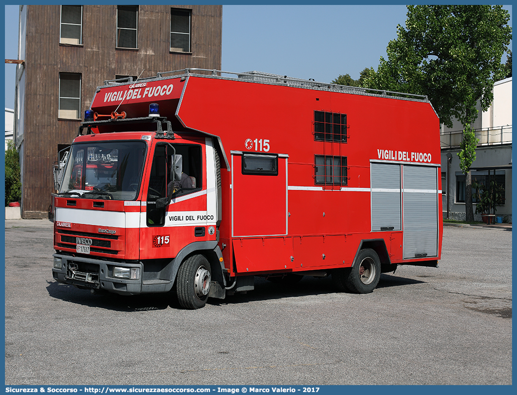 VF 17617
Corpo Nazionale Vigili del Fuoco
Iveco EuroCargo 100E18 I serie
Allestitore Calabrese S.p.A.
Parole chiave: VVF;V.V.F.;Corpo;Nazionale;Vigili;del;Fuoco;Polilogistici;Polilogistico;Iveco;EuroCargo;100E18;Calabrese