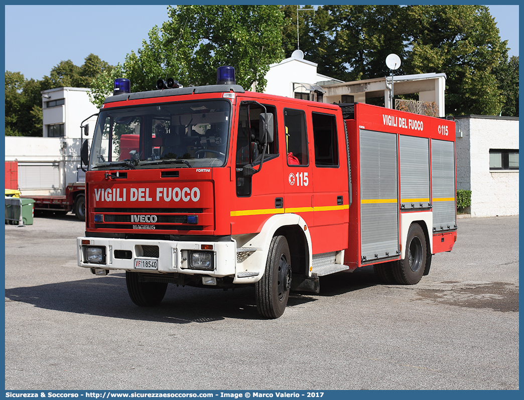 VF 18540
Corpo Nazionale Vigili del Fuoco
Iveco Magirus EuroFire 150E27 I serie
Ricondizionato Fortini S.r.l.
Parole chiave: VVF;V.V.F.;Corpo;Nazionale;Vigili;del;Fuoco;AutoPompaSerbatoio;APS;A.P.S.;Iveco;Magirus;EuroFire;150E27;Fortini