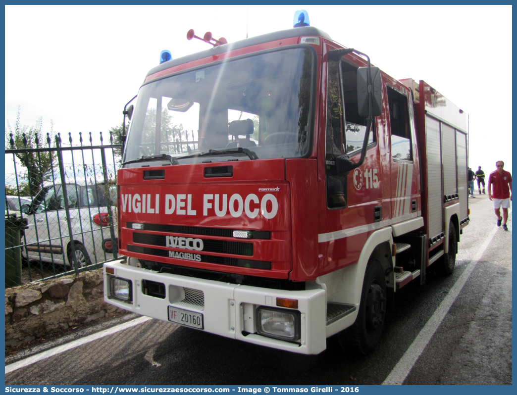 VF 20160
Corpo Nazionale Vigili del Fuoco
Iveco Magirus CityEuroFire
100E21 I serie
Ricondizionato Fortini S.r.l.
Parole chiave: VVF;V.V.F.;Corpo;Nazionale;Vigili;del;Fuoco;AutoPompaSerbatoio;APS;A.P.S.;Iveco;Magirus;Fortini;EuroFire;100E21