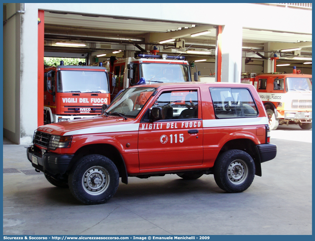 VF 20788
Corpo Nazionale Vigili del Fuoco
Mitsubishi Pajero SWB II serie
Parole chiave: VVF;V.V.F.;Corpo;Nazionale;Vigili;del;Fuoco;Mitsubishi;Pajero;SWB