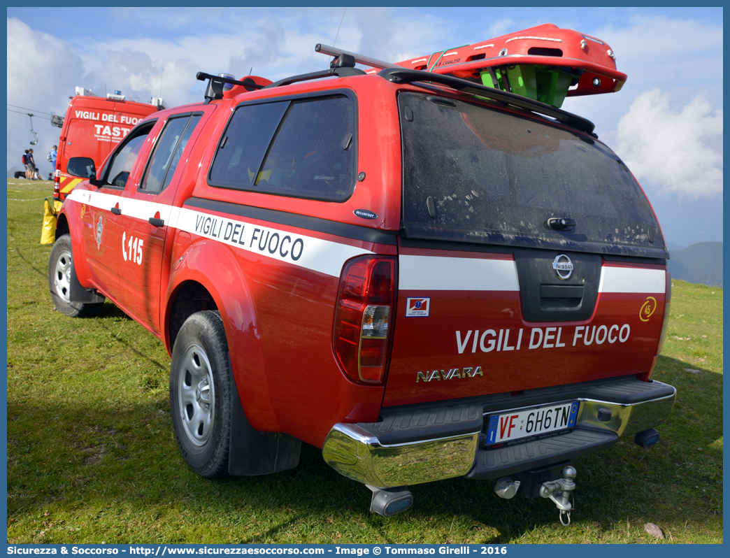 VF 6H6TN
Vigili del Fuoco Volontari Cavalese
Nissan Navara II serie
Swiftwater Rescue Technician
Parole chiave: VF;V.F.;Vigili;del;Fuoco;Corpo;Volontari;Cavalese;Nissan;Navara;Swiftwater;Rescue;Technician