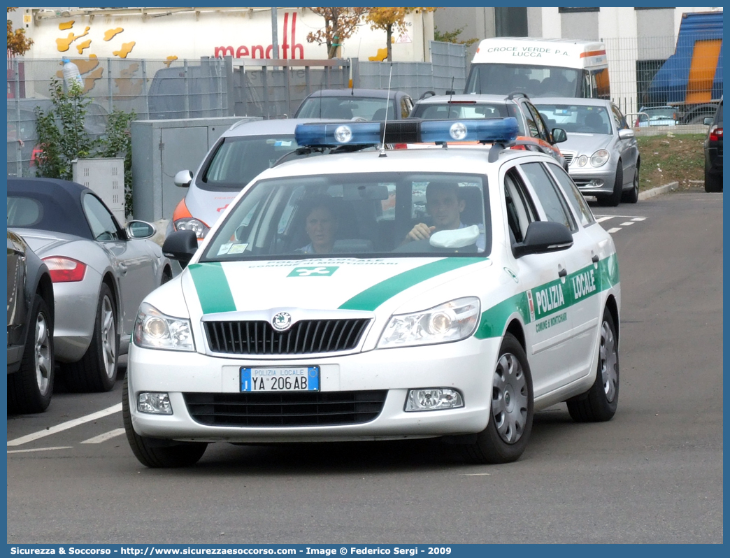 Polizia Locale YA206AB
Polizia Locale
Comune di Montichiari
Skoda Octavia Wagon III serie
Allestitore Focaccia Group S.r.l.
Parole chiave: PL;PM;P.L.;P.M.;Polizia;Locale;Municipale;Montichiari;Skoda;Octavia;Wagon;Focaccia