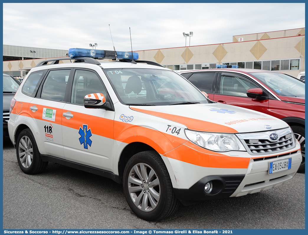 T04
118 Trieste
Subaru Forester V serie
Allestitore Aricar S.p.A.
Parole chiave: 118;Trieste;Automedica;Automedicalizzata;Auto Medica;Auto Medicalizzata;Subaru;Forester;Aricar