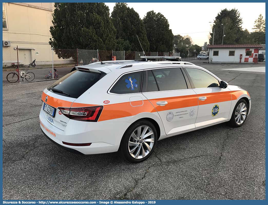 1004
SUEM 118 Verona Emergenza
Azienda ULSS 9 - Scaligera
Skoda Superb III serie
Allestitore Alea Italia S.r.l.
Parole chiave: 118;Verona;Emergenza;SUEM;S.U.E.M.;Automedica;Skoda;Superb;Alea