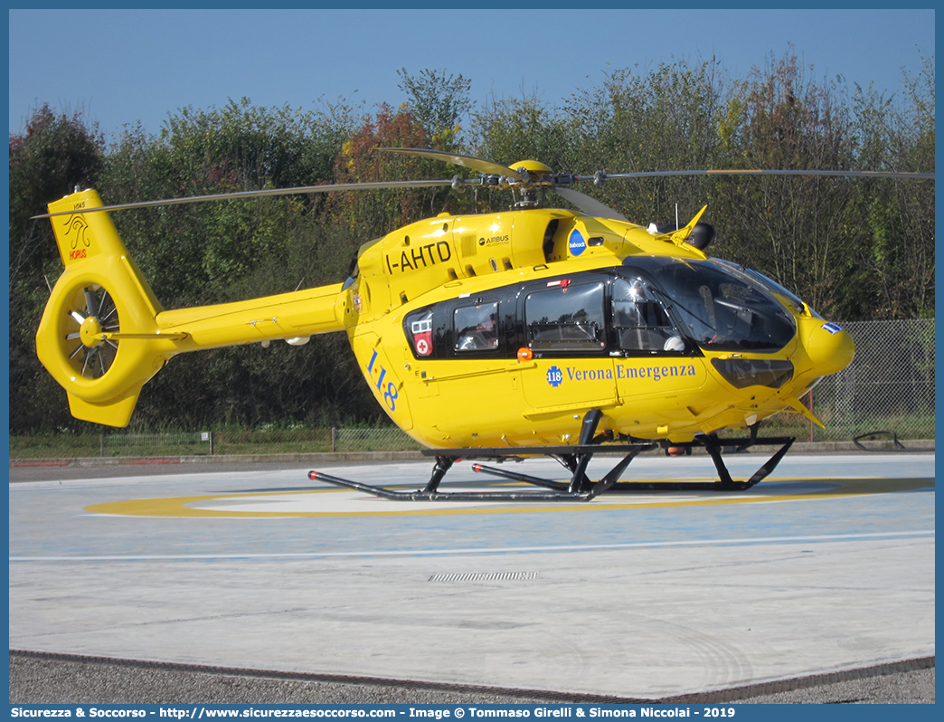 I-AHTD
118 Regione Veneto
Airbus Helicopters H145
ECHO DELTA
Base di Verona
Parole chiave: 118;Veneto;Verona;Airbus;Helicopters;H145;BK117D2;I-AHTD;Echo Delta;Echo;Delta;EchoDelta;Elicottero;Elisoccorso