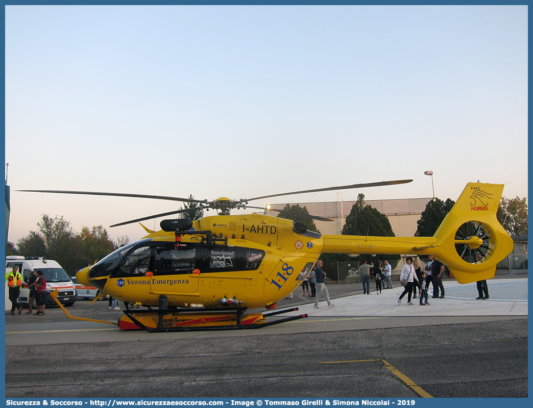 I-AHTD
118 Regione Veneto
Airbus Helicopters H145
ECHO DELTA
Base di Verona
Parole chiave: 118;Veneto;Verona;Airbus;Helicopters;H145;BK117D2;I-AHTD;Echo Delta;Echo;Delta;EchoDelta;Elicottero;Elisoccorso