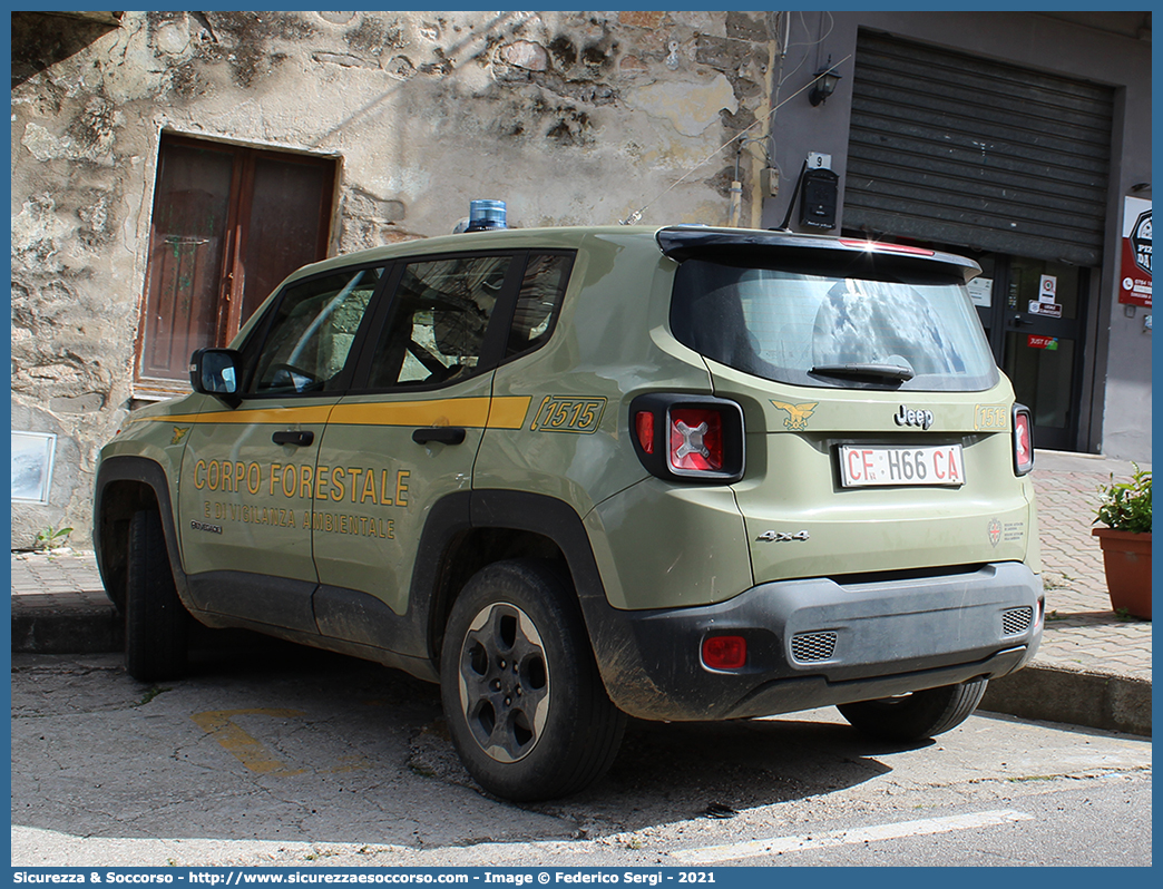 CFva H66 CA
Corpo Forestale
e di Vigilanza Ambientale
Regione Sardegna
Jeep Renegade I serie
Parole chiave: CFVA;C.F.V.A.;Corpo;Forestale;Vigilanza;Ambientale;Sardegna;Jeep;Renegade