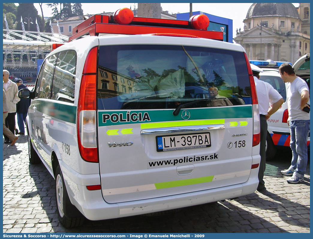 -
Slovenská republika
Policajný zbor Slovenskej republiky
Mercedes Benz V Class II generation
Parole chiave: Slovenská;republika;Policajný zbor;Policia;Mercedes Benz;V;Vito;Viano