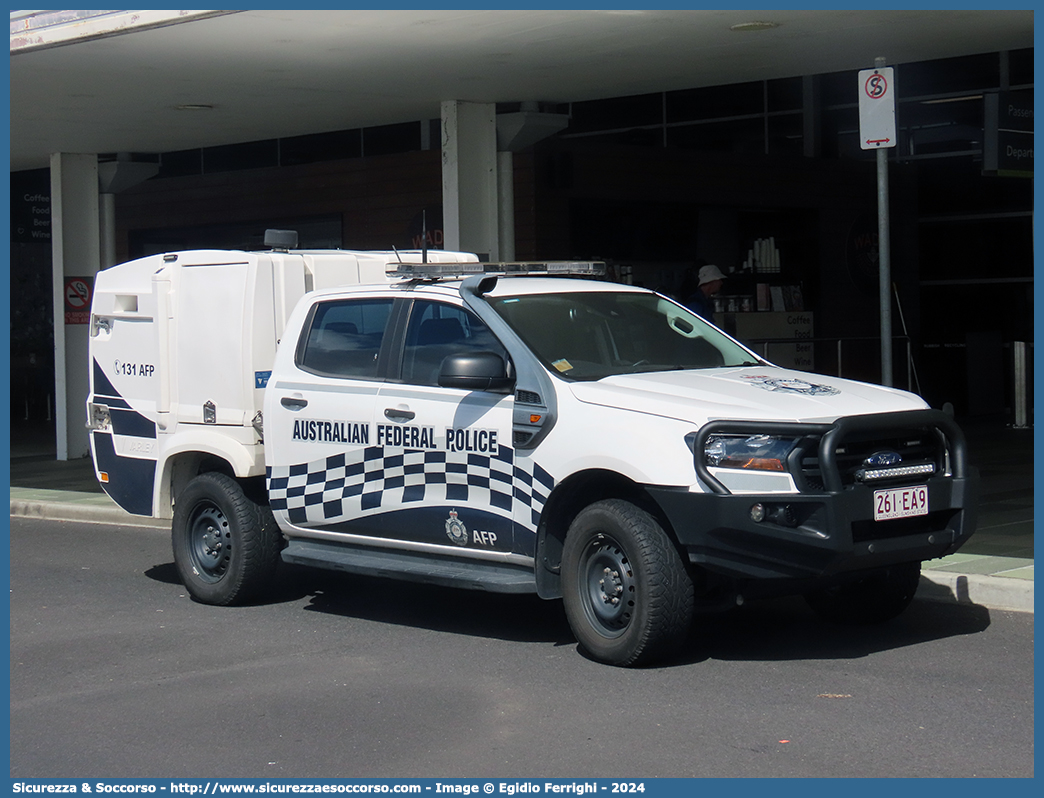 -
Commonwealth of Australia
Australian Federal Police
Ford Ranger IV generation
Parole chiave: Commonwealth;Australia;Australian;Federal;Police;AFP;A.F.P.;Ford;Ranger