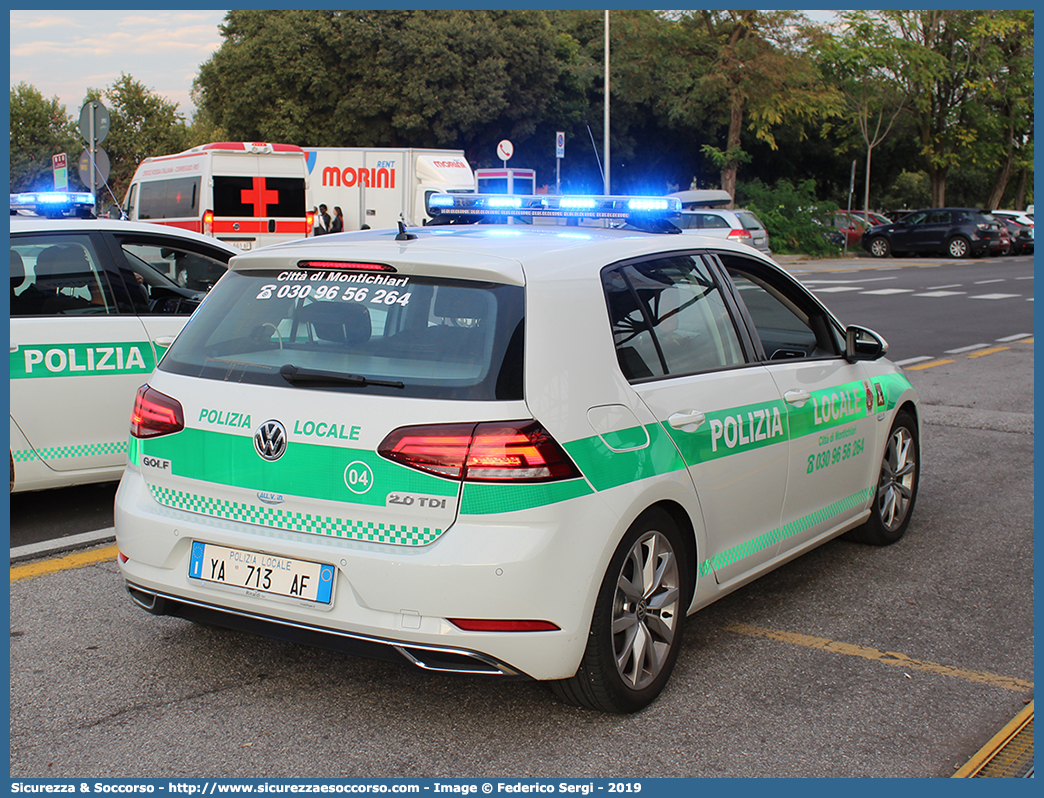 Polizia Locale YA713AF
Polizia Locale
Comune di Montichiari
Volkswagen Golf VII serie restyling
Allestitore ALL.V.iN. S.r.l.
Parole chiave: PL;PM;P.L.;P.M.;Polizia;Locale;Municipale;Montichiari;Volkswagen;Golf;ALL.V.iN.;AllViN