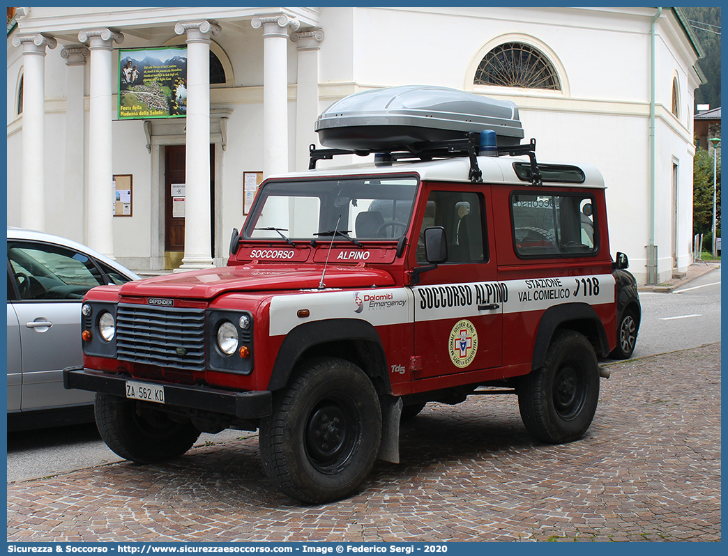 -
Corpo Nazionale
Soccorso Alpino e Speleologico
Delegazione Alpina II Bellunese
Stazione Val Comelico
Land Rover Defender 90
Parole chiave: CNSAS;C.N.S.A.S.;Corpo;Nazionale;Soccorso;Alpino;Speleologico;Veneto;SASV;S.A.S.V.;Val Comelico;Land Rover;Defender;90