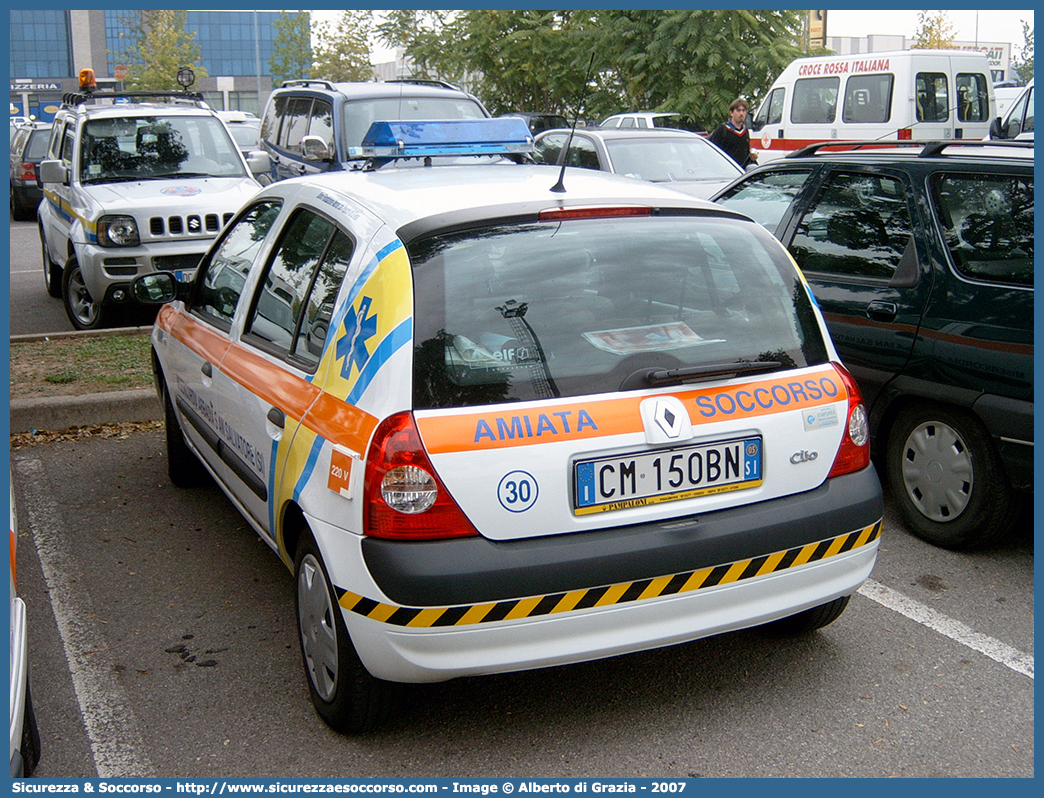 30
Misericordia di Abbadia San Salvatore
Renault Clio III serie
Allestitore CEVI S.n.c.
Parole chiave: Misericordie;Misericordia;Abbadia;San Salvatore;Renault;Clio;CEVI;C.E.V.I.;Carrozzeria;Europea